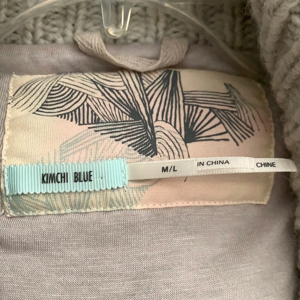 Kimchi blue sweater coat